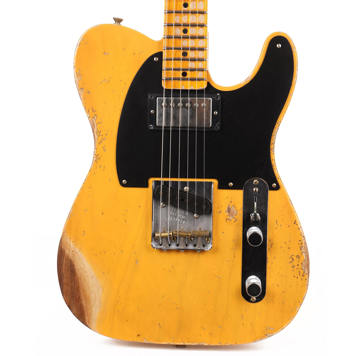 Fender Custom Shop Limited Edition 1951 Telecaster Heavy Relic Aged Butterscotch Blonde — 1