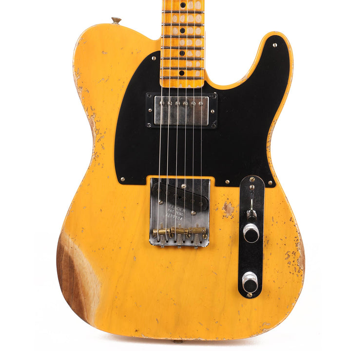 Fender Custom Shop Limited Edition 1951 Telecaster Heavy Relic Aged Butterscotch Blonde