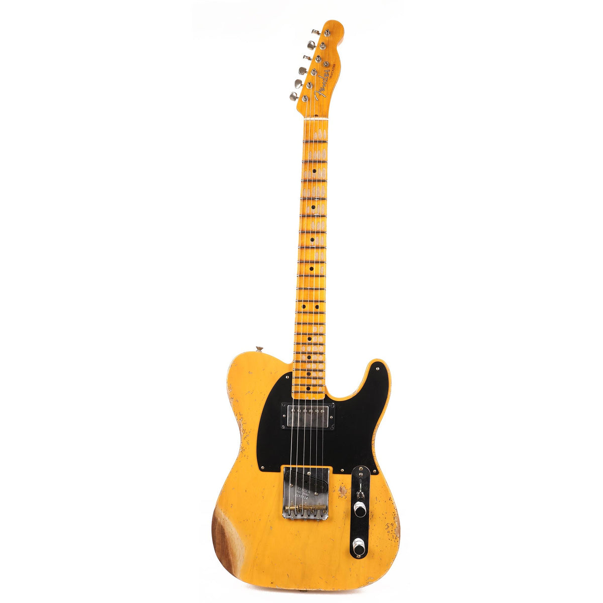 Fender Custom Shop Limited Edition 1951 Telecaster Heavy Relic Aged Butterscotch Blonde — 2