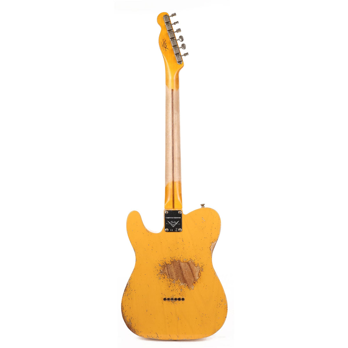 Fender Custom Shop Limited Edition 1951 Telecaster Heavy Relic Aged Butterscotch Blonde — 3