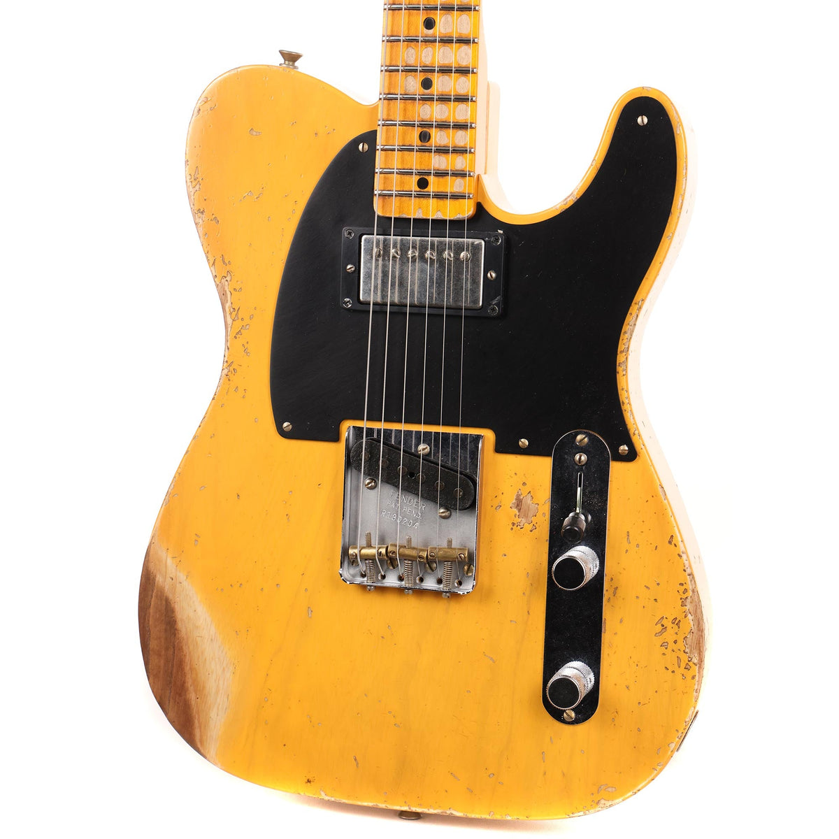Fender Custom Shop Limited Edition 1951 Telecaster Heavy Relic Aged Butterscotch Blonde — 5