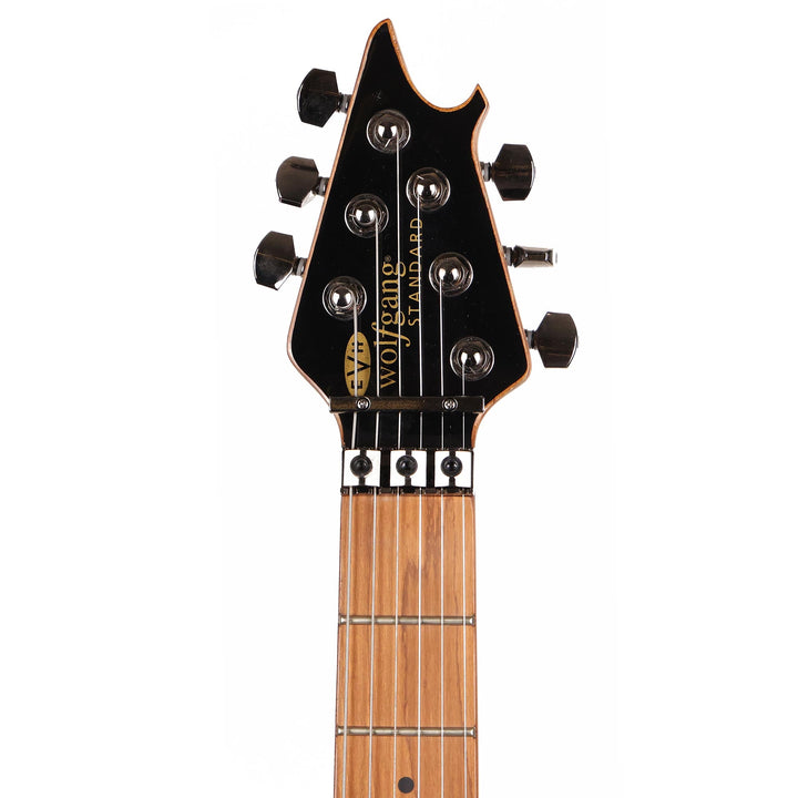 EVH Wolfgang WG Standard QM Baked Maple Fingerboard Transparent Amber