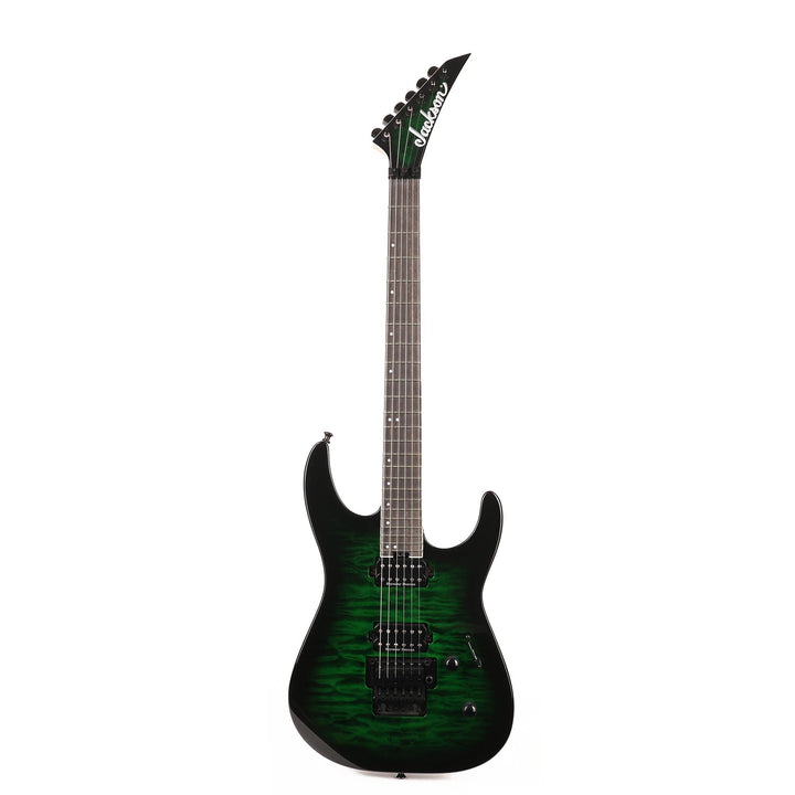 Jackson Pro Series Dinky DK2Q Transparent Green Burst Used