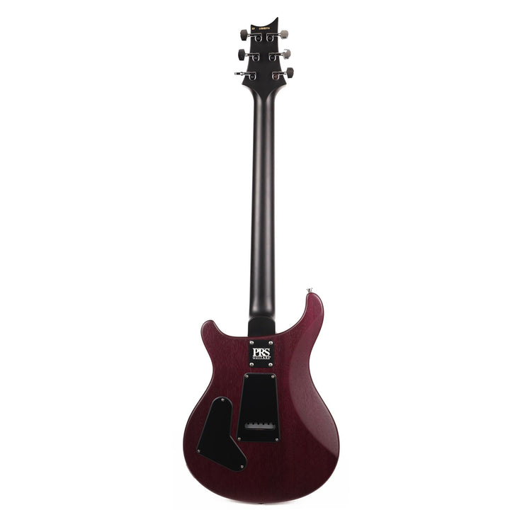 PRS Wood Library CE24 Satin Quilt Top Music Zoo Exclusive Faded Grey Black Purple Burst