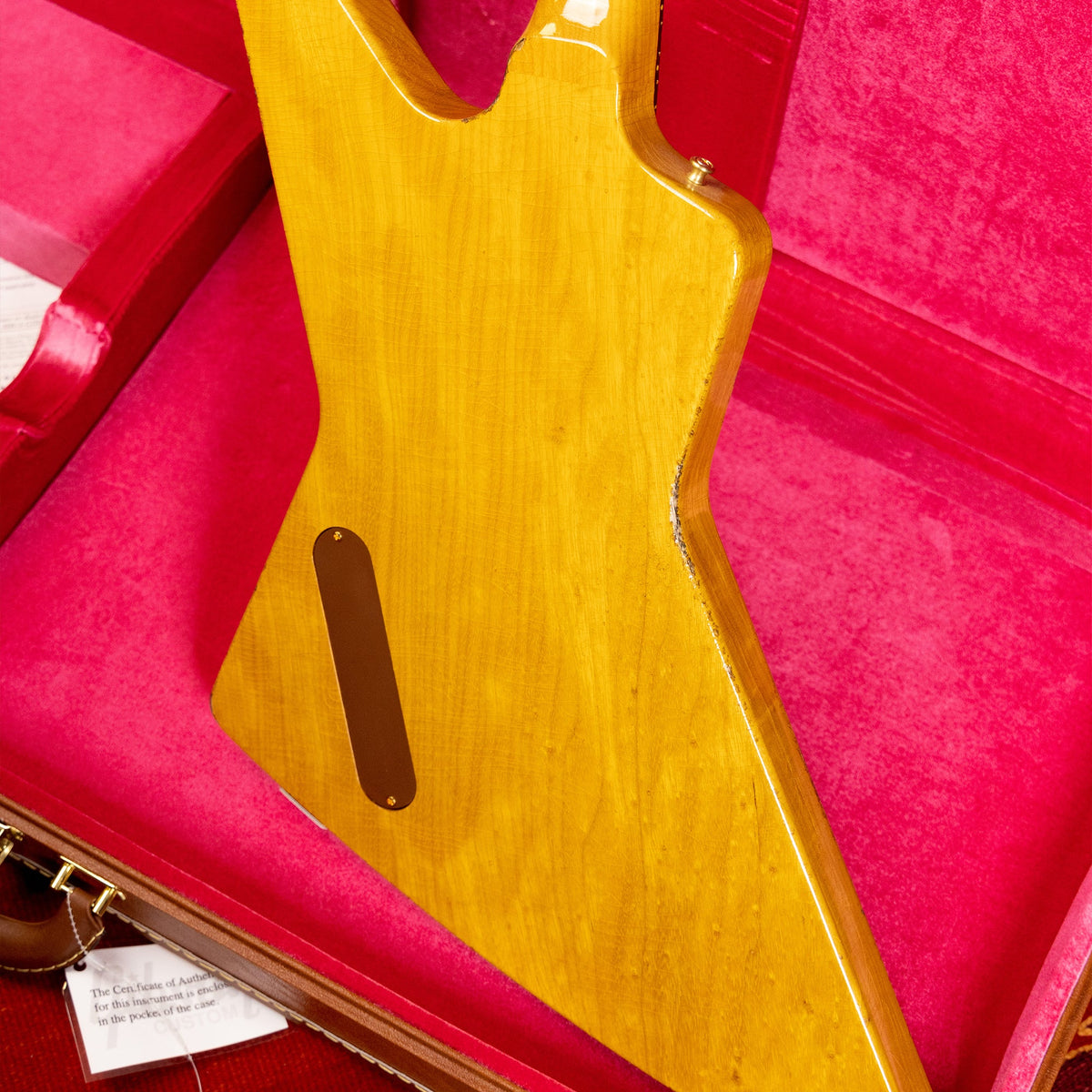 Gibson Custom Shop Collector's Edition 1958 Korina Explorer and Flying V Set — 10
