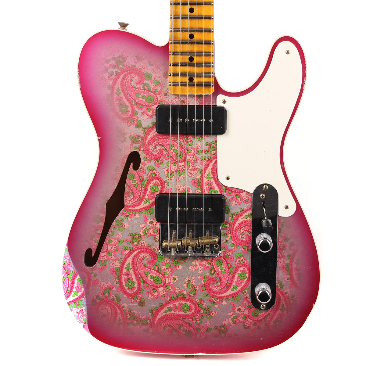 Fender Custom Shop Limited Dual P-90 Telecaster Pink Paisley Relic — 1