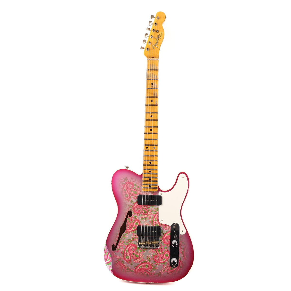 Fender Custom Shop Limited Dual P-90 Telecaster Pink Paisley Relic — 2