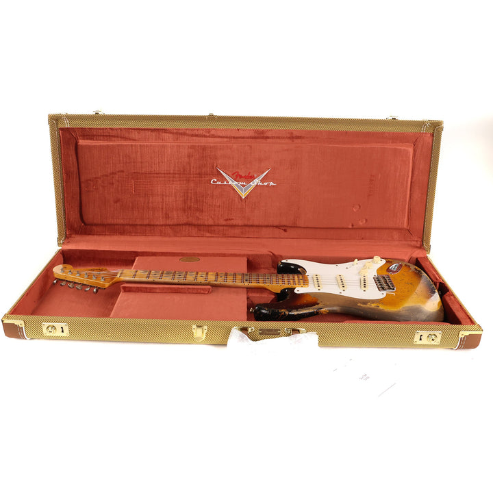 Fender Custom Shop Limited Edition 1956 Stratocaster Super Heavy Relic Faded Aged 2-Tone Sunburst