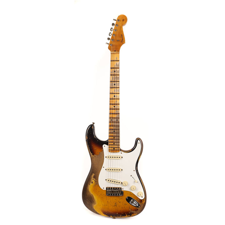 Fender Custom Shop Limited Edition 1956 Stratocaster Super Heavy Relic Faded Aged 2-Tone Sunburst