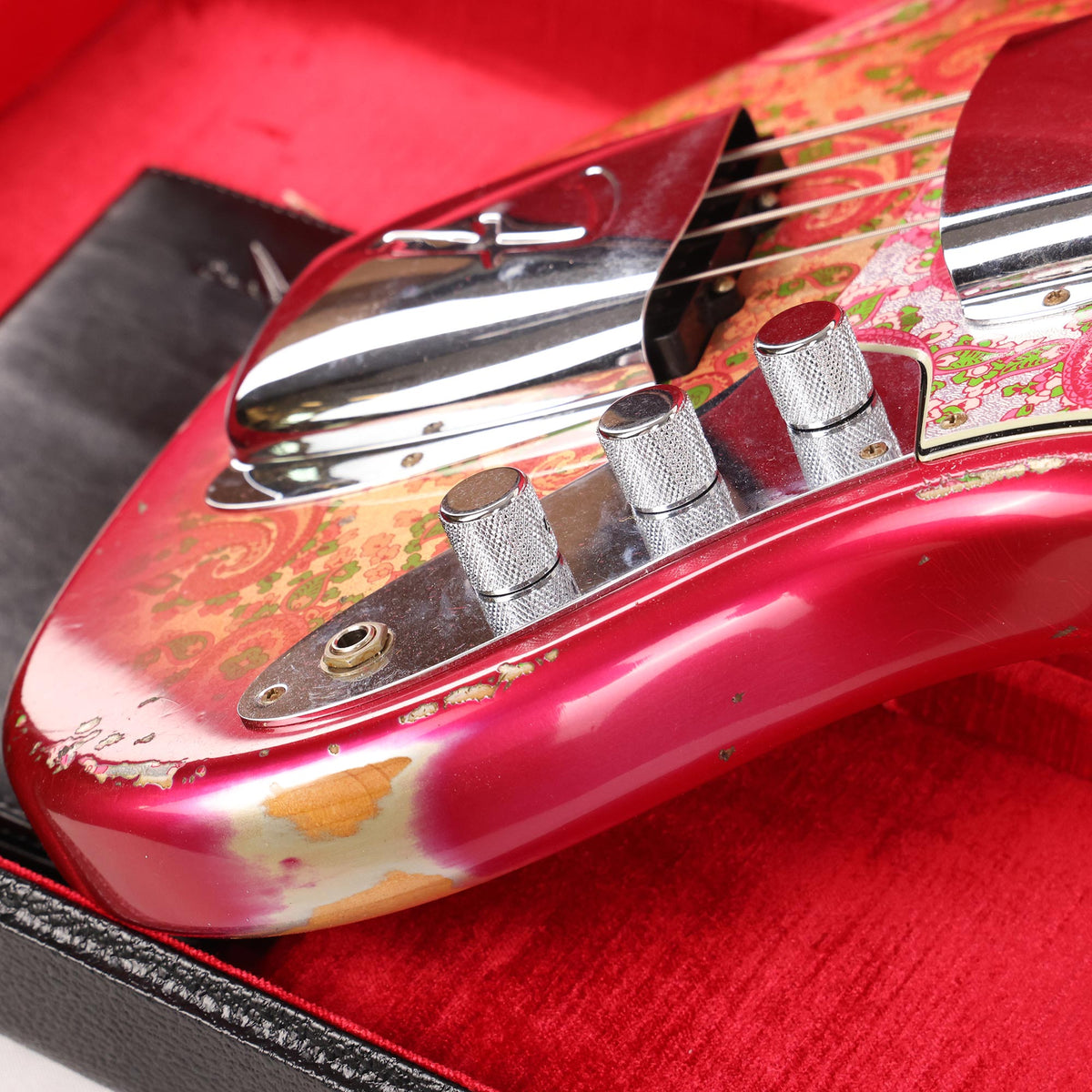 Fender Custom Shop Limited Edition Paisley Jazz Bass Heavy Relic — 10