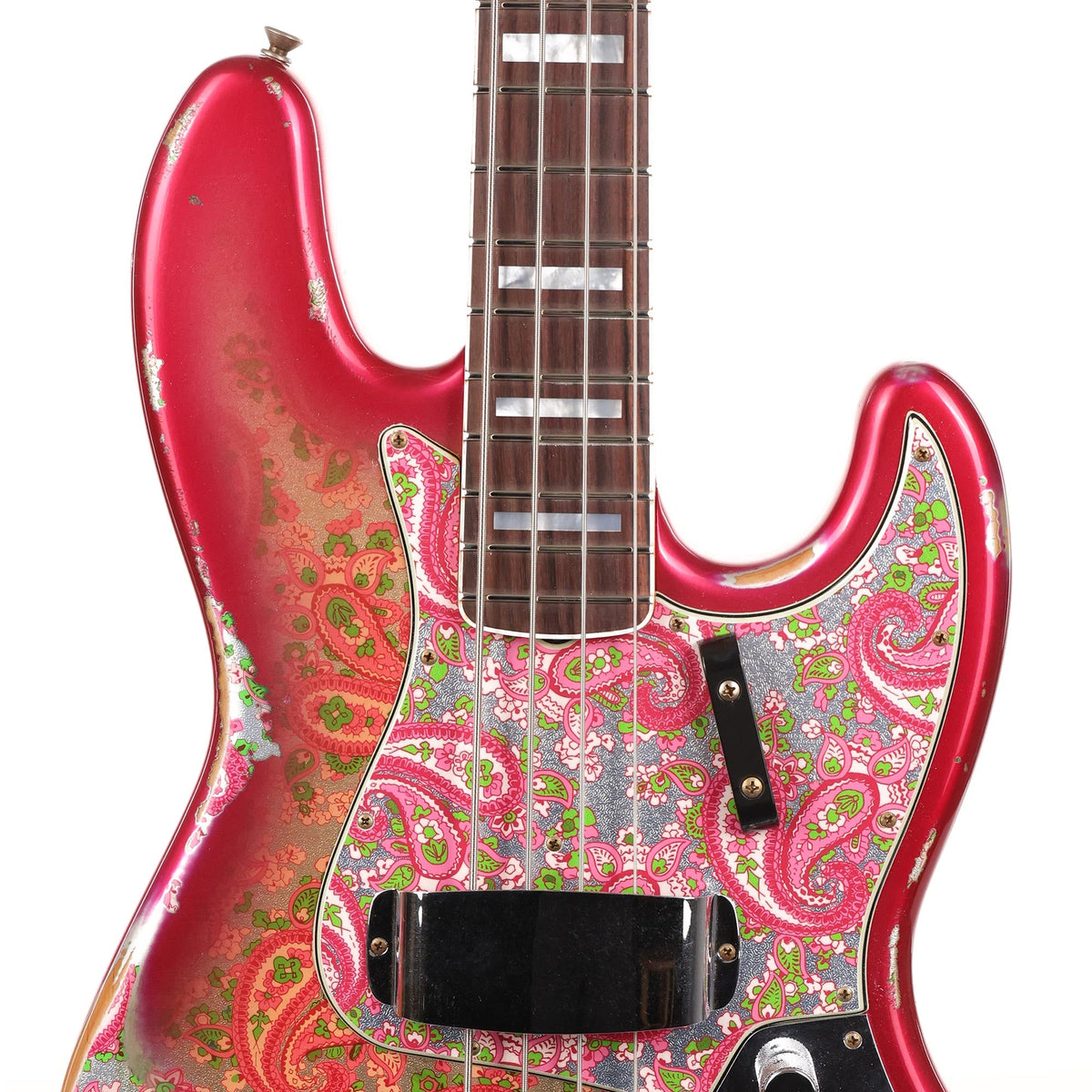 Fender Custom Shop Limited Edition Paisley Jazz Bass Heavy Relic — 6
