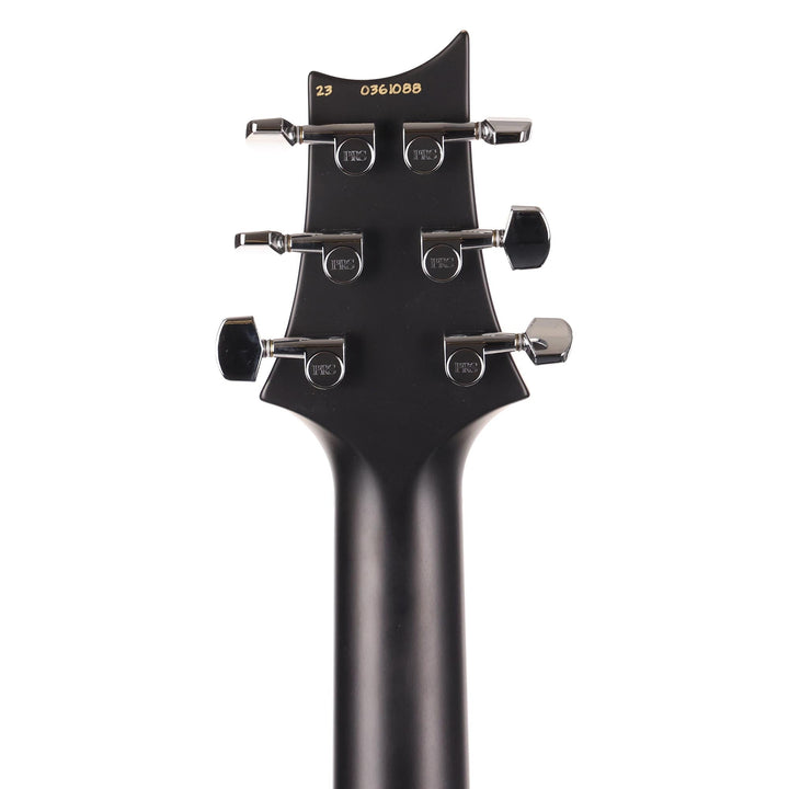 PRS Wood Library CE24 Satin Quilt Top Music Zoo Exclusive Faded Grey Black Purple Burst