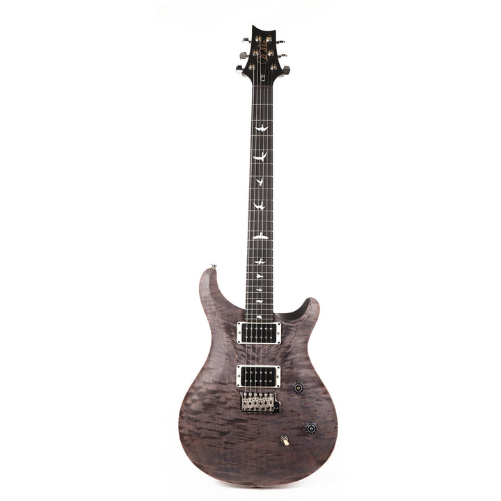 PRS Wood Library CE24 Satin Quilt Top Music Zoo Exclusive Faded Grey Black Purple Burst