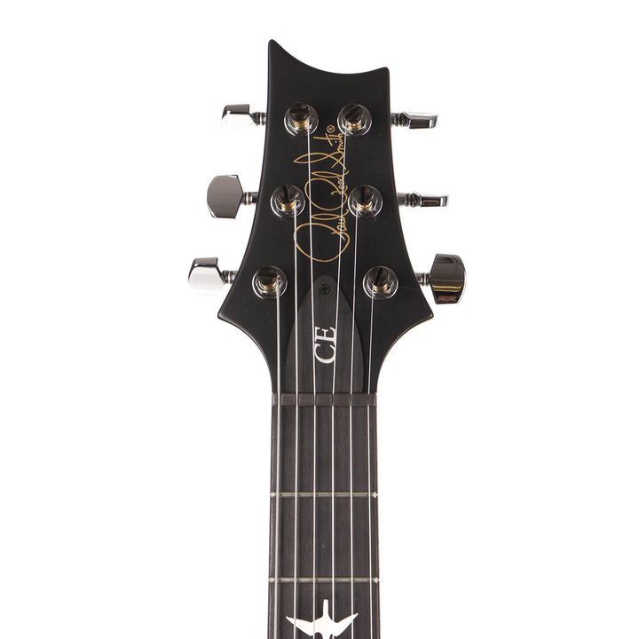 PRS Wood Library CE24 Satin Quilt Top Music Zoo Exclusive Faded Grey Black Purple Burst