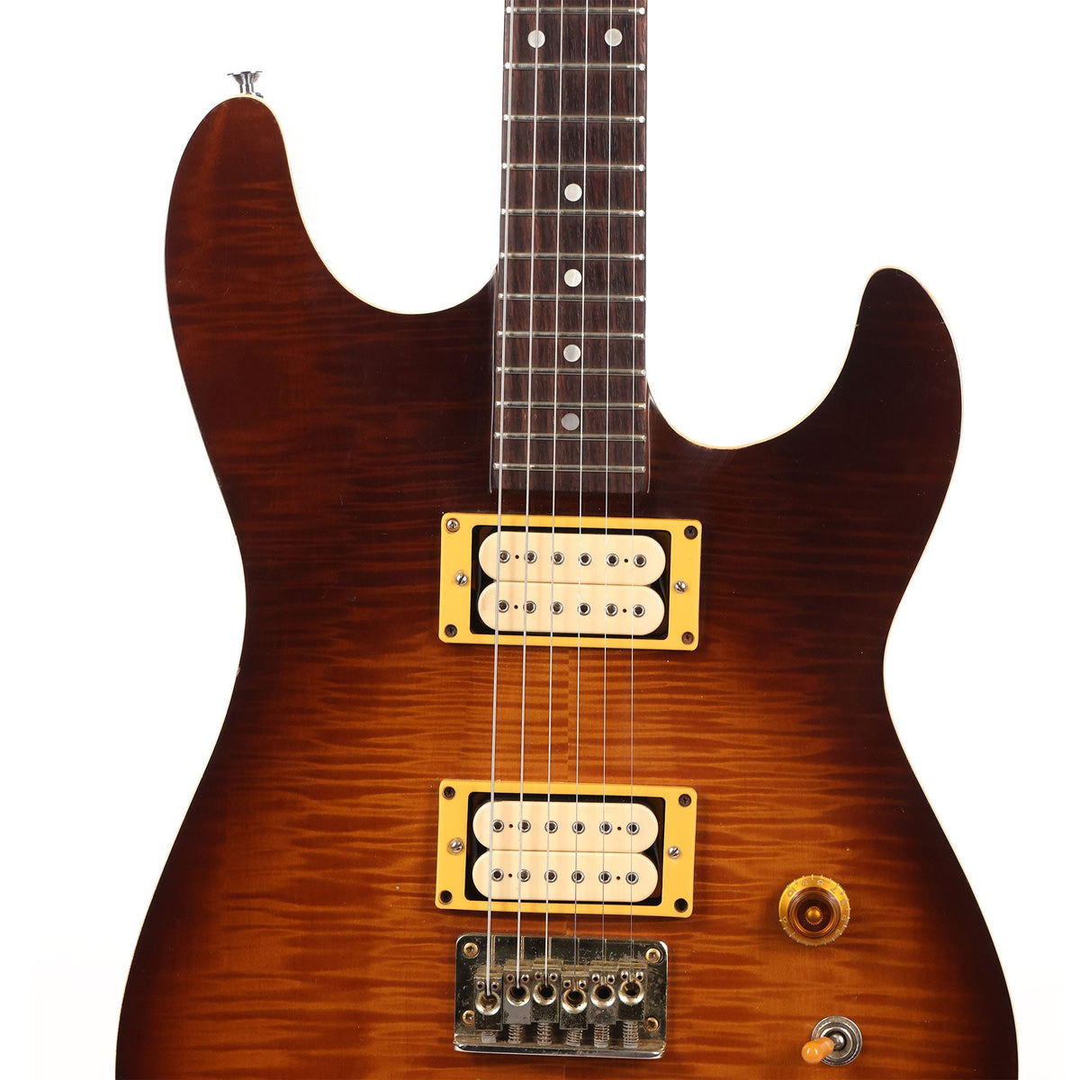 1980s Erlewine Automatic Guitar Flame Top Used — 6