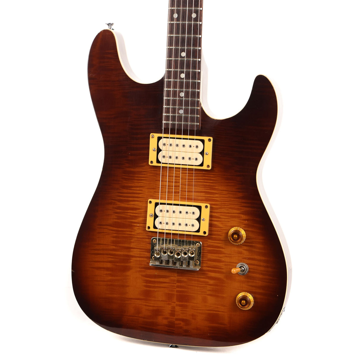 1980s Erlewine Automatic Guitar Flame Top Used — 7