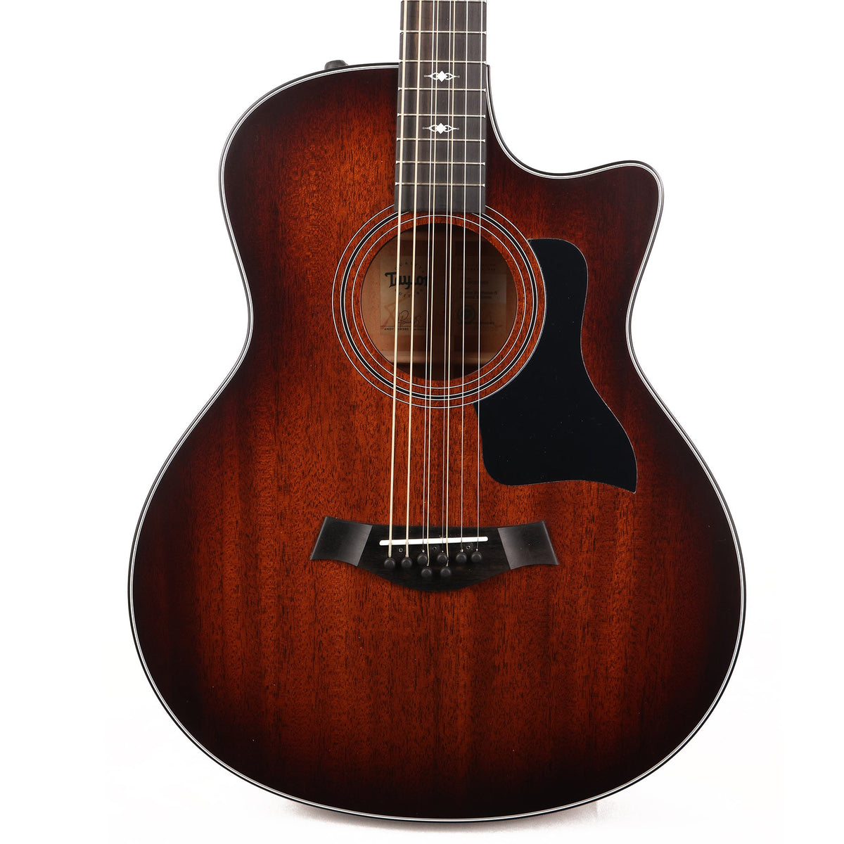 Taylor 326ce Baritone-8 LTD Acoustic-Electric Shaded Edgeburst — 1