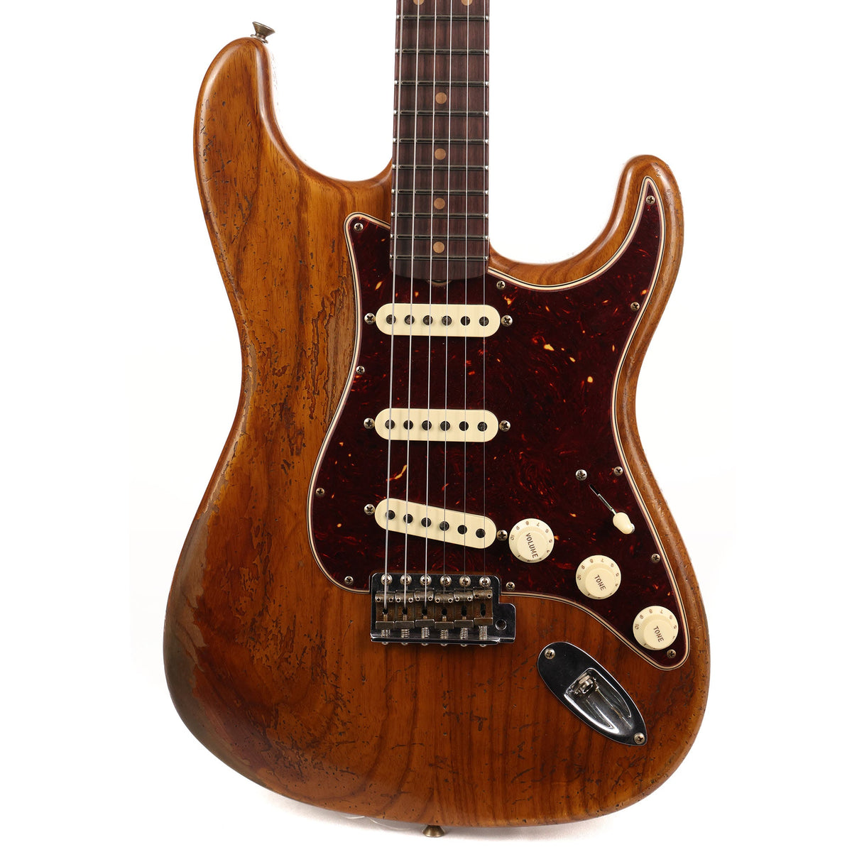 Fender Custom Shop 1961 Stratocaster Super Heavy Relic Aged Natural — 1