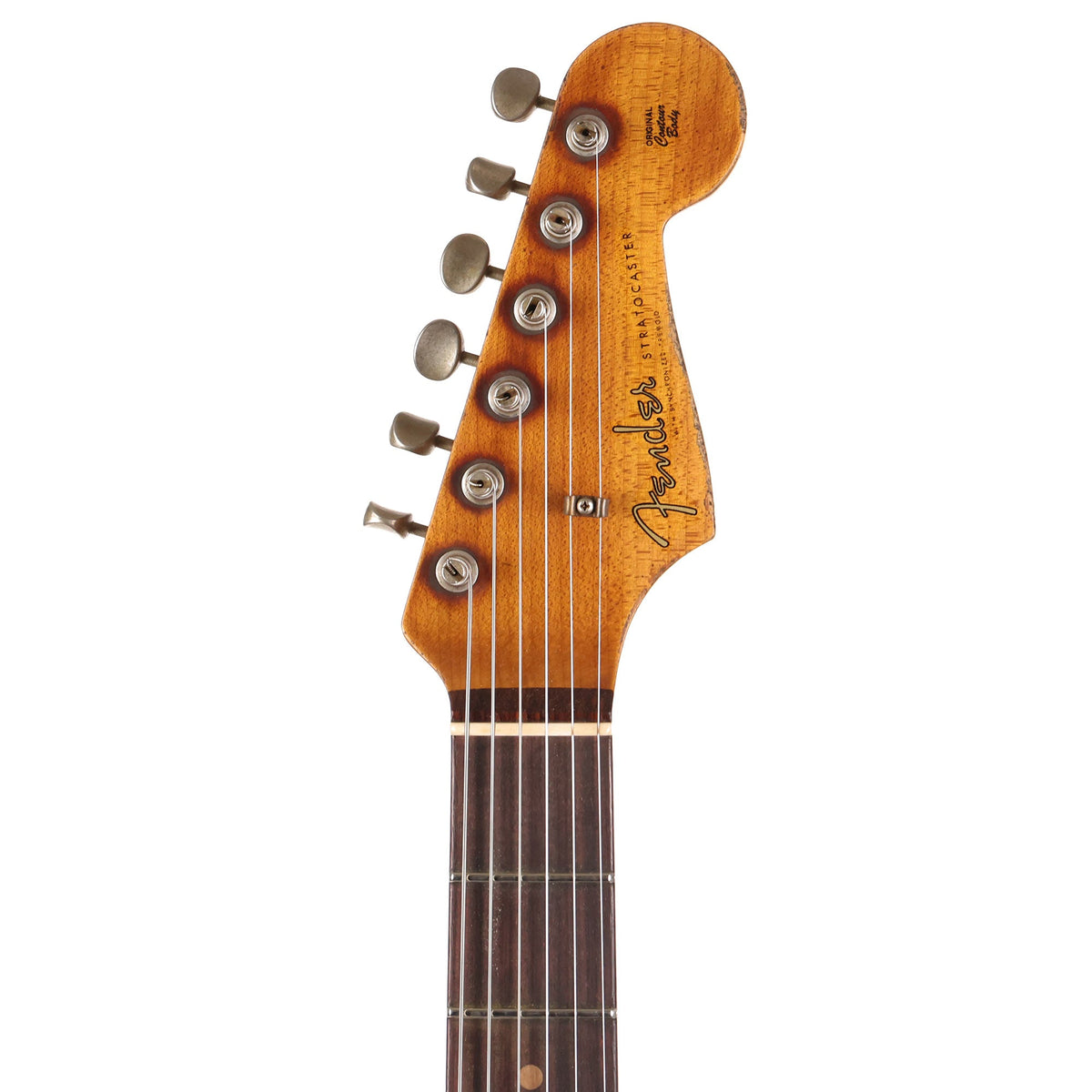 Fender Custom Shop 1961 Stratocaster Super Heavy Relic Aged Natural — 4