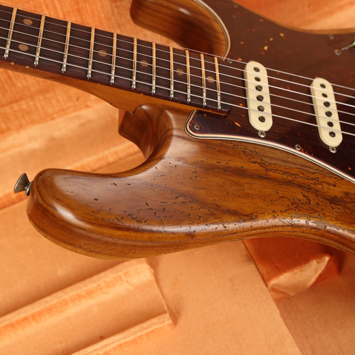 Fender Custom Shop 1961 Stratocaster Super Heavy Relic Aged Natural — 7