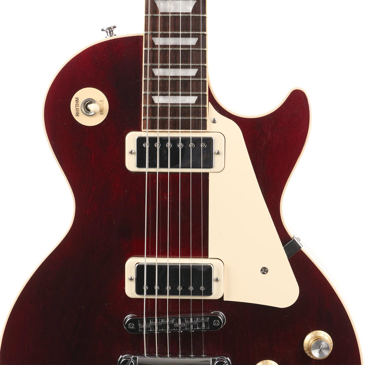 Gibson 70s Les Paul Deluxe Wine Red 2023 — 6