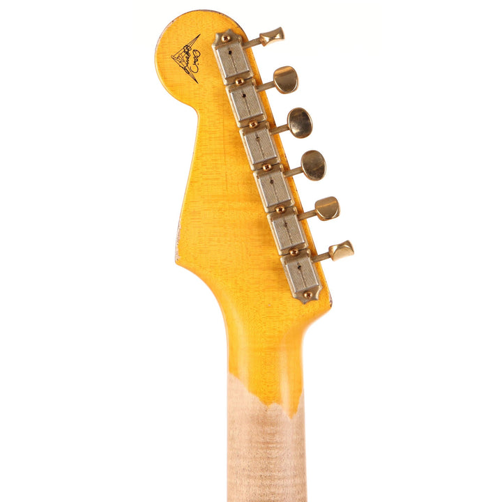 Fender Custom Shop 1962 Poblano Stratocaster Relic Aged Sage Green Metallic Masterbuilt David Brown