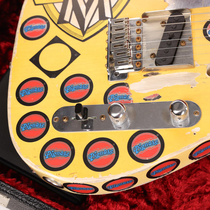 Fender Custom Shop Limited Edition Terry Kath Telecaster Aged Vintage White Masterbuilt Dennis Galuszka