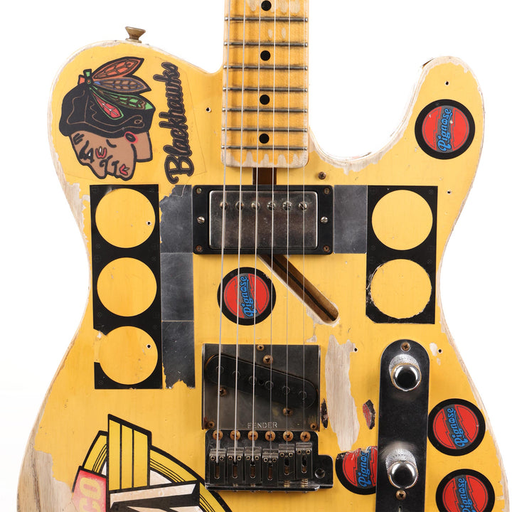 Fender Custom Shop Limited Edition Terry Kath Telecaster Aged Vintage White Masterbuilt Dennis Galuszka