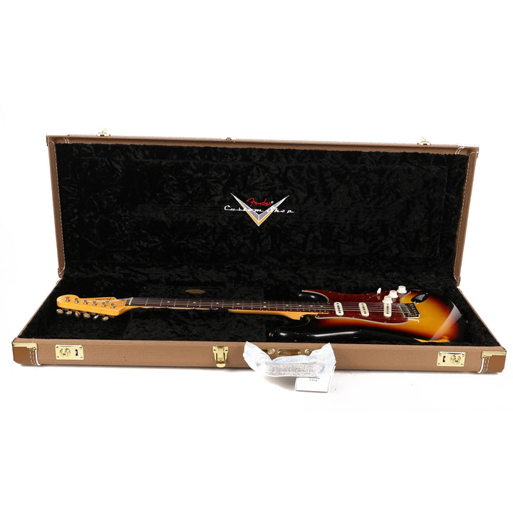 Fender Custom Shop 1960 Stratocaster Relic 3-Tone Sunburst Masterbuilt Dennis Galuszka