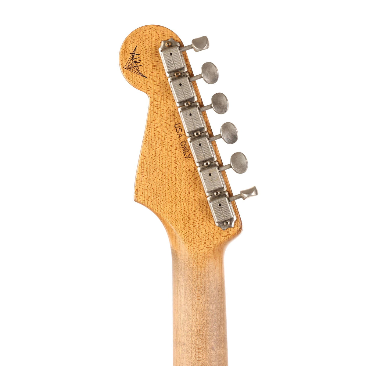 Fender Custom Shop Fat 1964 Stratocaster Aged Sherwood Metallic Brazilian Rosewood Masterbuilt Andy Hicks — 5