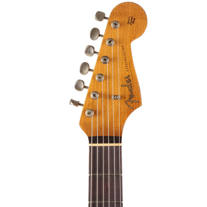 Fender Custom Shop 1961 Stratocaster Super Heavy Relic Faded Aged Vintage White 2023