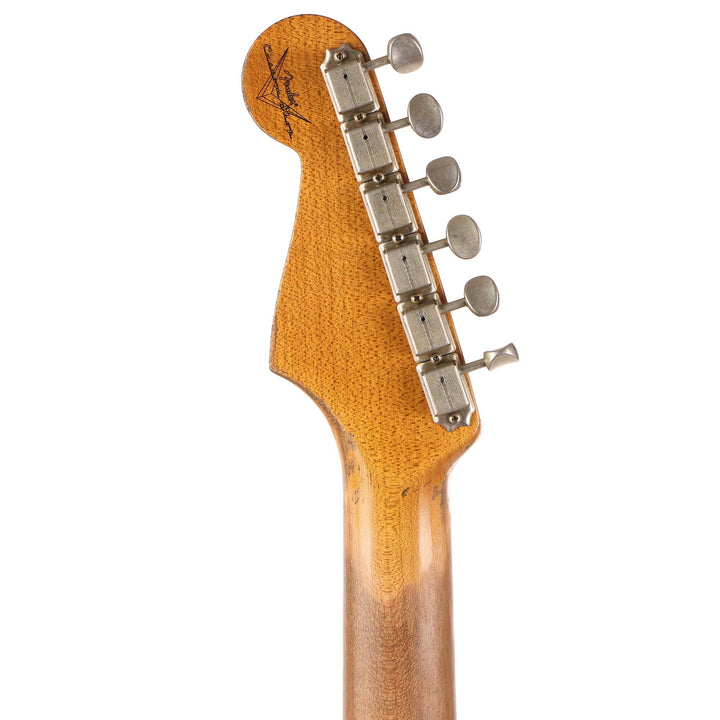 Fender Custom Shop 1961 Stratocaster Super Heavy Relic Faded Aged Vintage White 2023