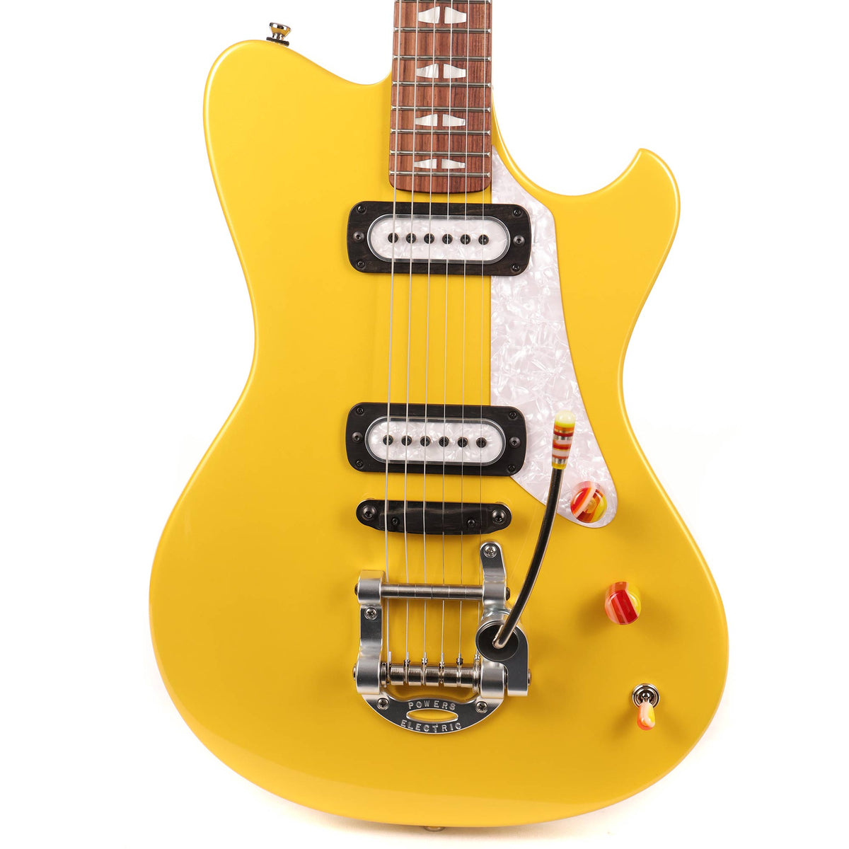 Powers Electric A-Type Saffron Yellow Metallic — 6