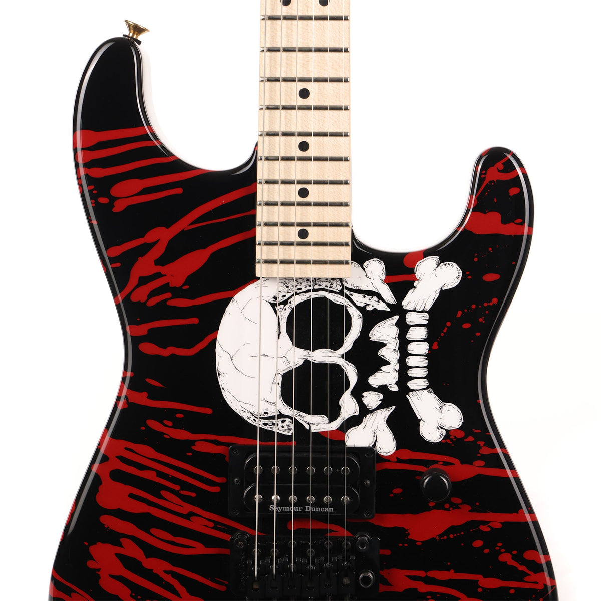Charvel Custom Shop Warren DeMartini San Dimas Skull Graphic — 6