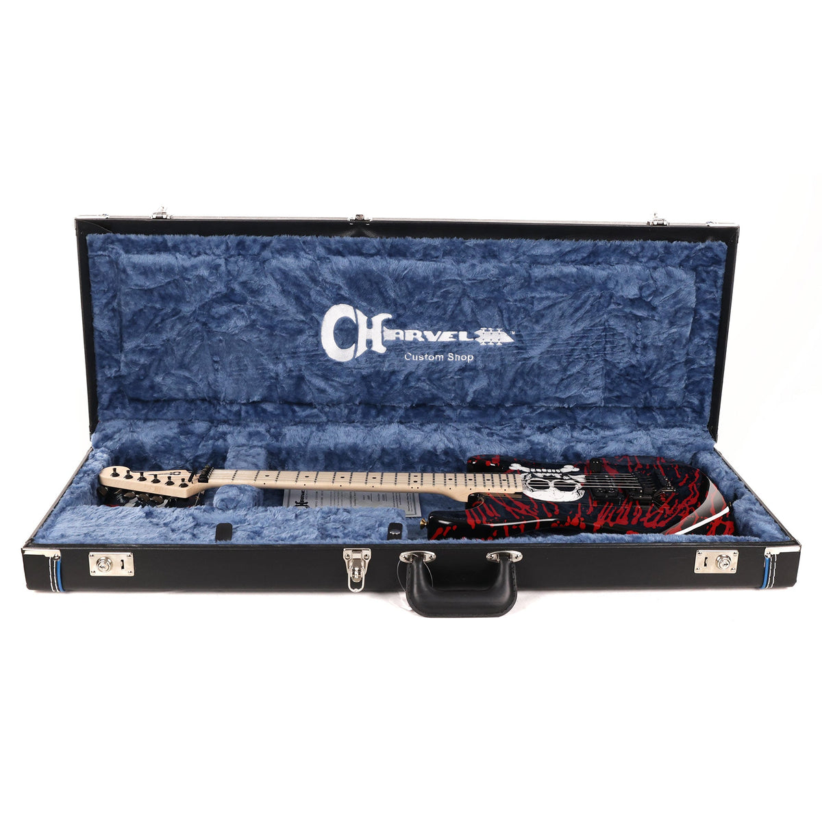 Charvel Custom Shop Warren DeMartini San Dimas Skull Graphic — 9