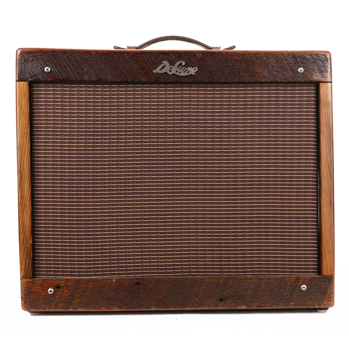 Deluxe Amplification 59 Tweed Deluxe 5E3 Barnwood Combo Amplifier — 1