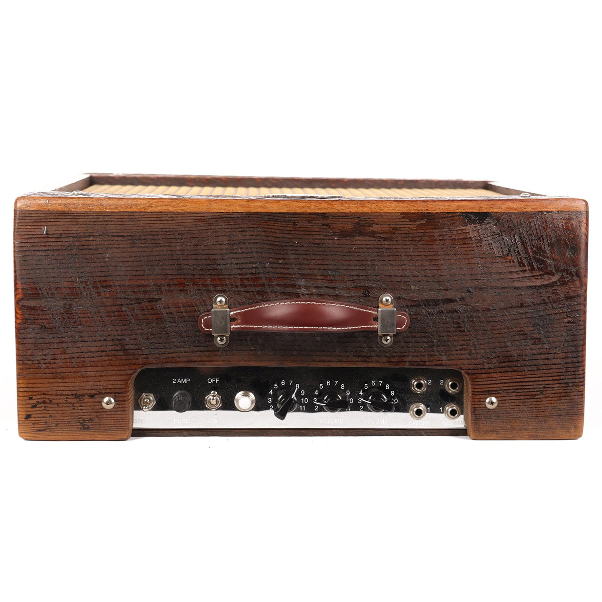 Deluxe Amplification 59 Tweed Deluxe 5E3 Barnwood Combo Amplifier — 5