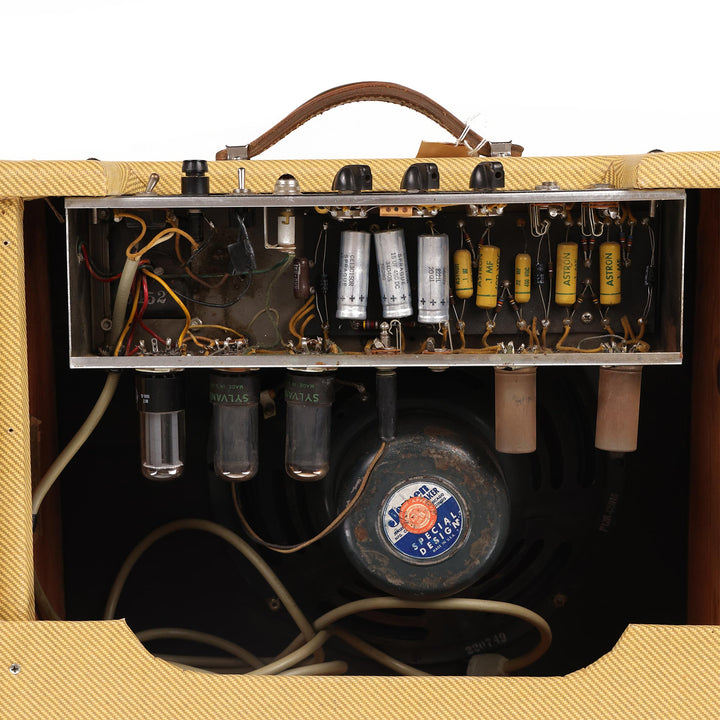 Fender Deluxe 5D3 Wide Panel Combo Amplifier Recovered Tweed