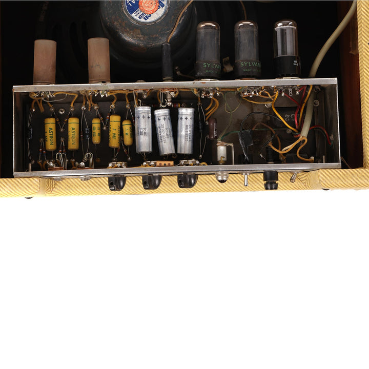 Fender Deluxe 5D3 Wide Panel Combo Amplifier Recovered Tweed