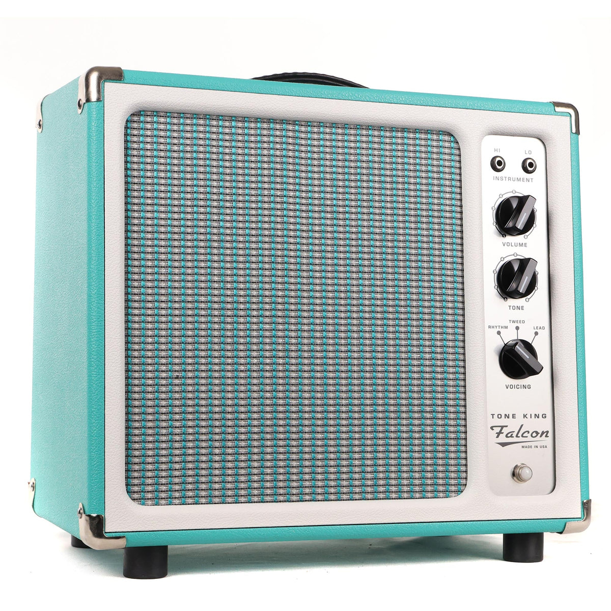 Tone King Falcon 1x10" Combo Turquoise and White Used — 1
