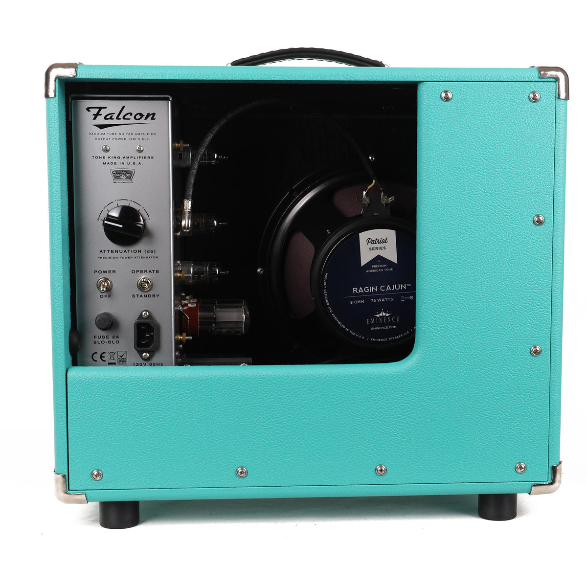 Tone King Falcon 1x10" Combo Turquoise and White Used — 3