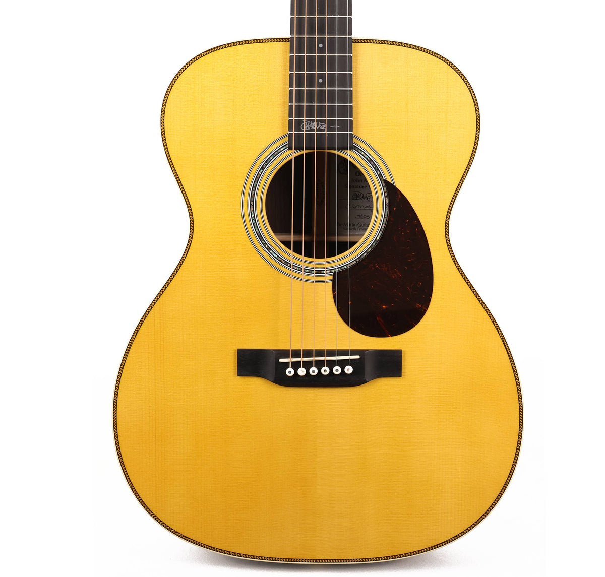 Martin OMJM John Mayer Signature Edition Acoustic-Electric Natural — 1