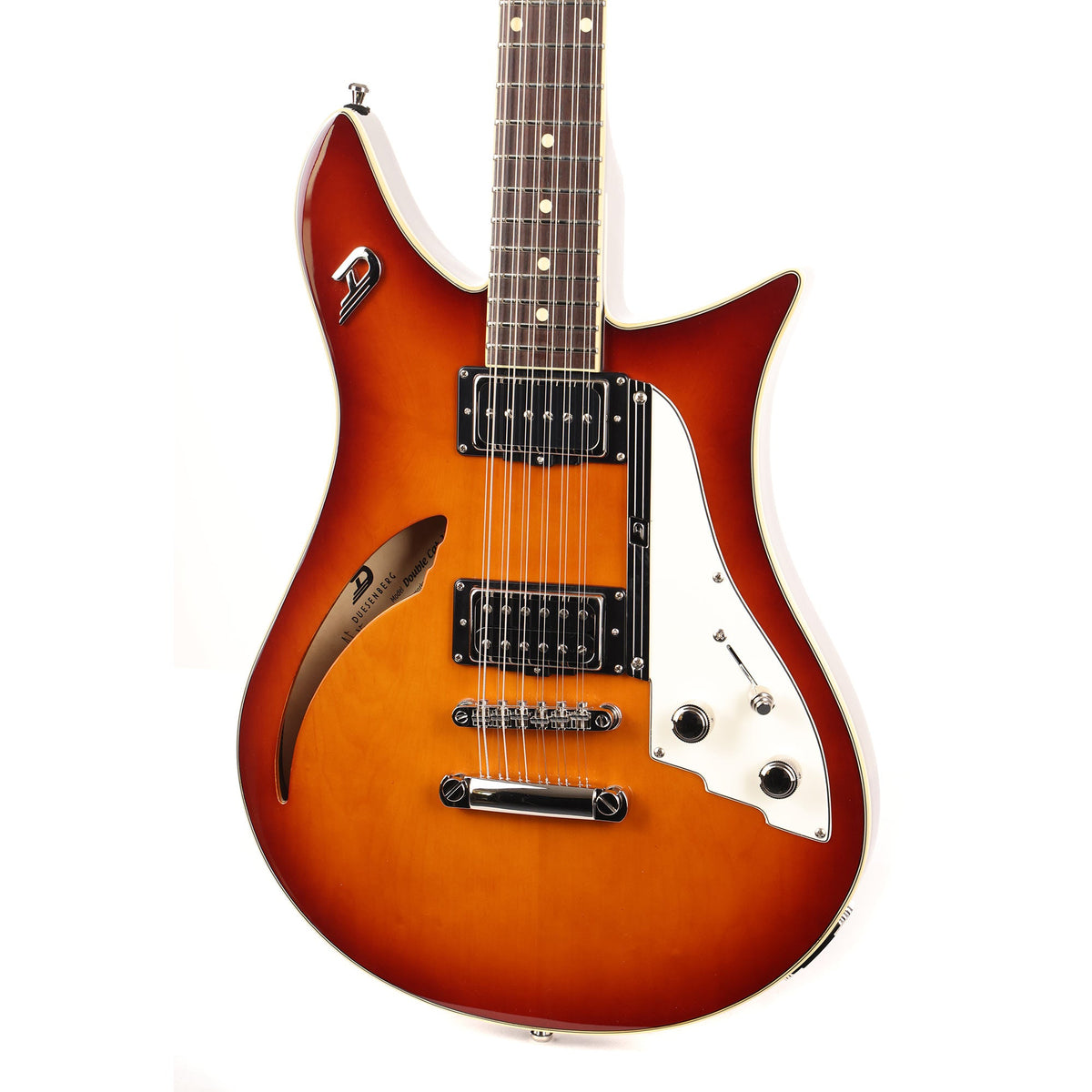 Duesenberg Double Cat 12-String Vintage Burst 2023 — 7