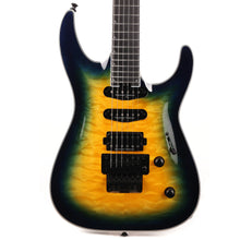 Jackson Pro Plus Series Soloist SLA3Q Amber Blue Burst