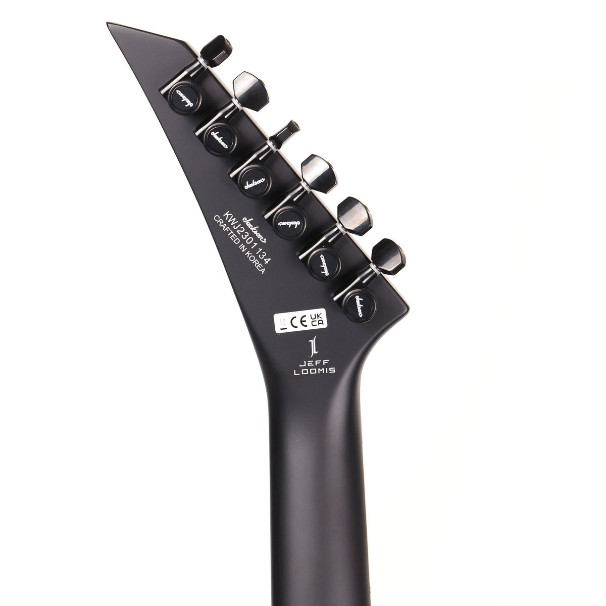 Jackson Limited Edition Pro Series Signature Jeff Loomis Kelly HT6 Ash Black — 5
