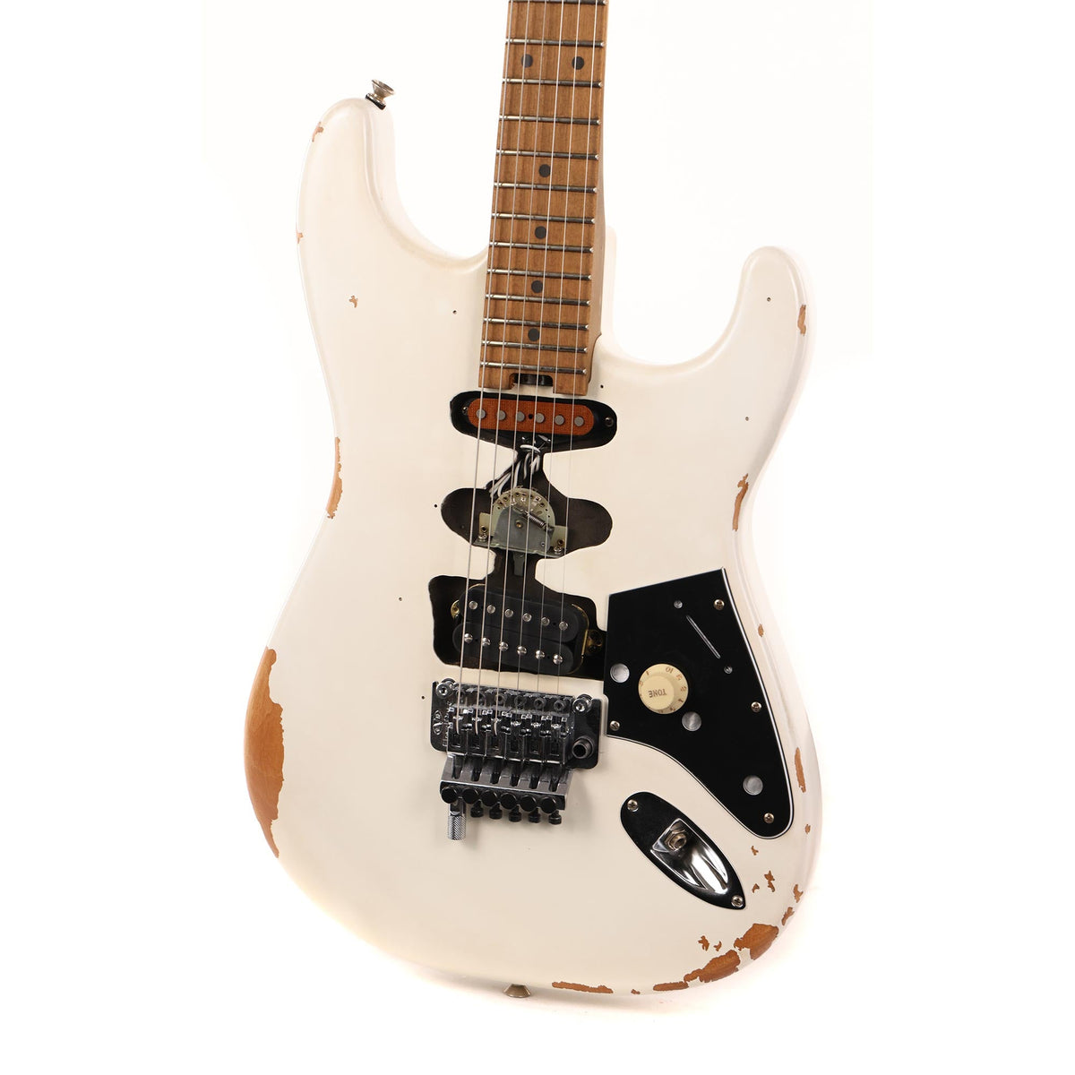 EVH Frankenstein Relic Series White — 6