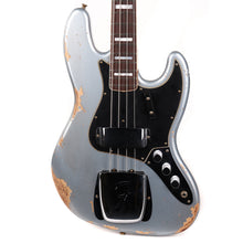 Fender Custom Shop Jazz Bass Heavy Relic Faded Aged Ice Blue Metallic