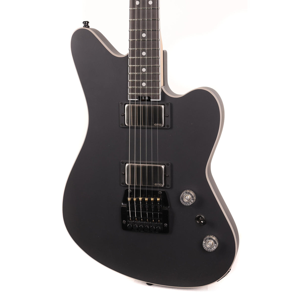 Charvel Custom Shop Surfcaster Masterbuilt Red Dave Satin Black
