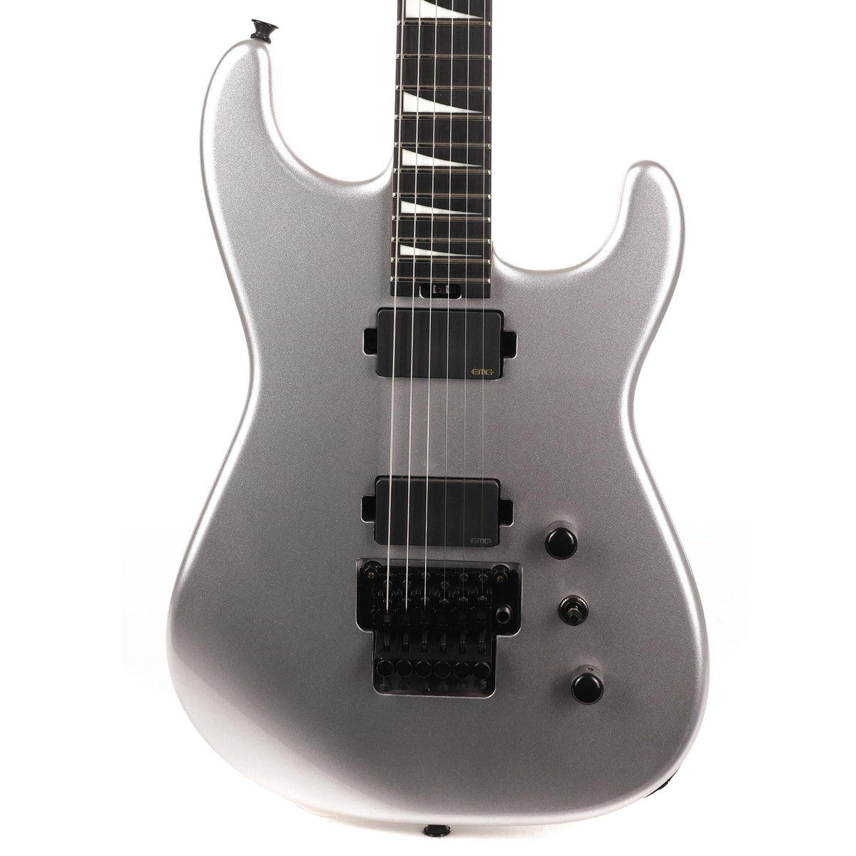 Charvel Custom Shop San Dimas Masterbuilt Red Dave Orion Silver — 1