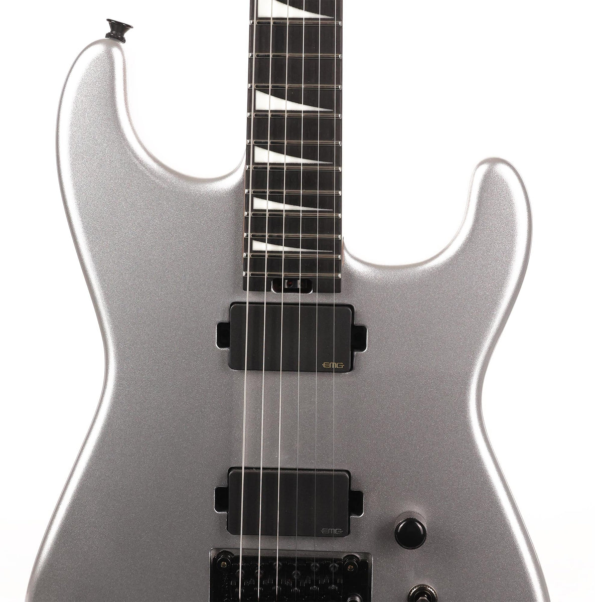 Charvel Custom Shop San Dimas Masterbuilt Red Dave Orion Silver — 6